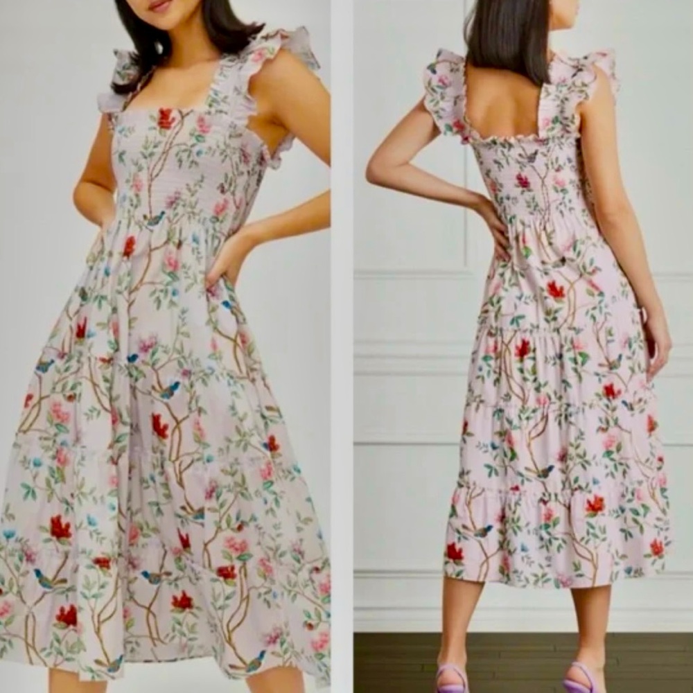 NWT Hill House Ellie Nap Dress in Light Pink Diane Hill